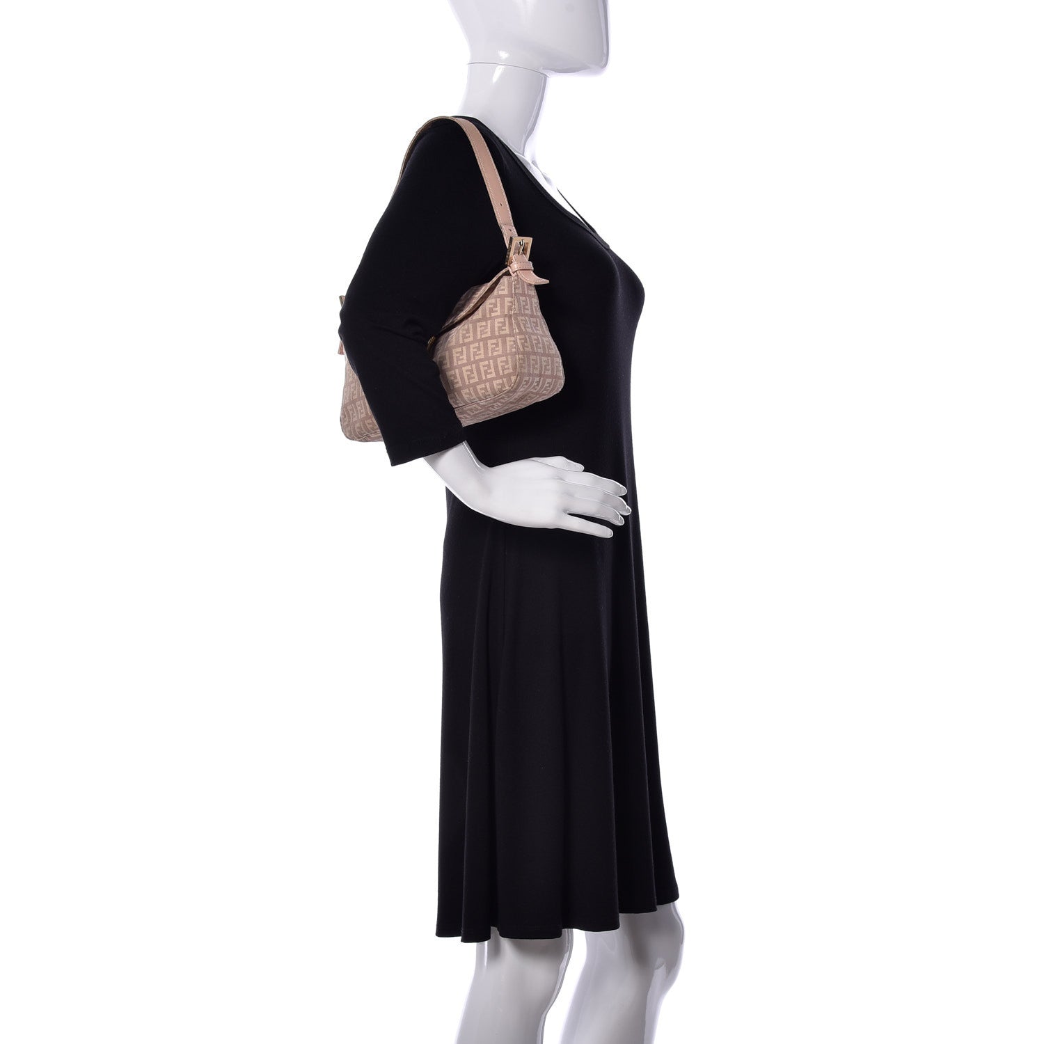 Fendi Zucchino Vitello Baguette Cipria Teint Cipria 2 of 9