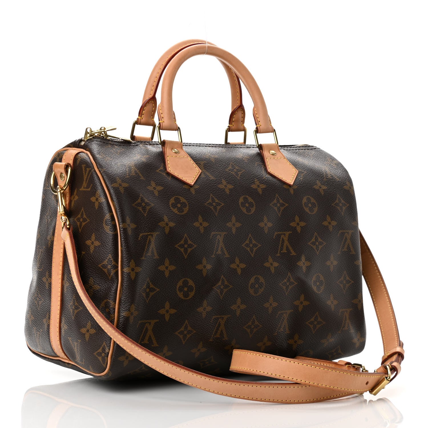 Louis Vuitton Monogram Speedy Bandouliere 30 3 of 10