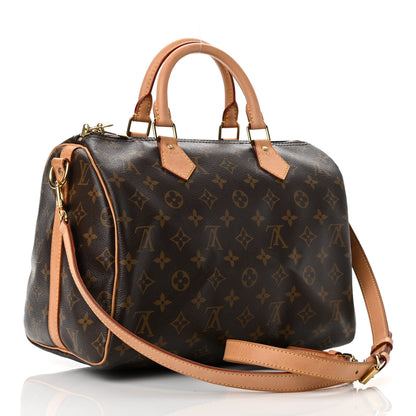 Louis Vuitton Monogram Speedy Bandouliere 30 3 of 10