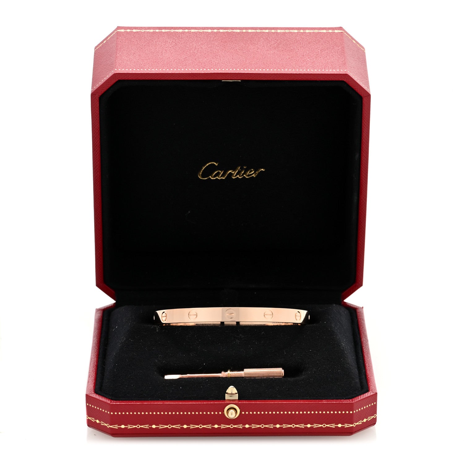 Cartier 18K Pink Gold LOVE Bracelet 19 8 of 8
