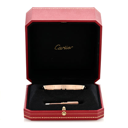 Cartier 18K Pink Gold LOVE Bracelet 19 8 of 8