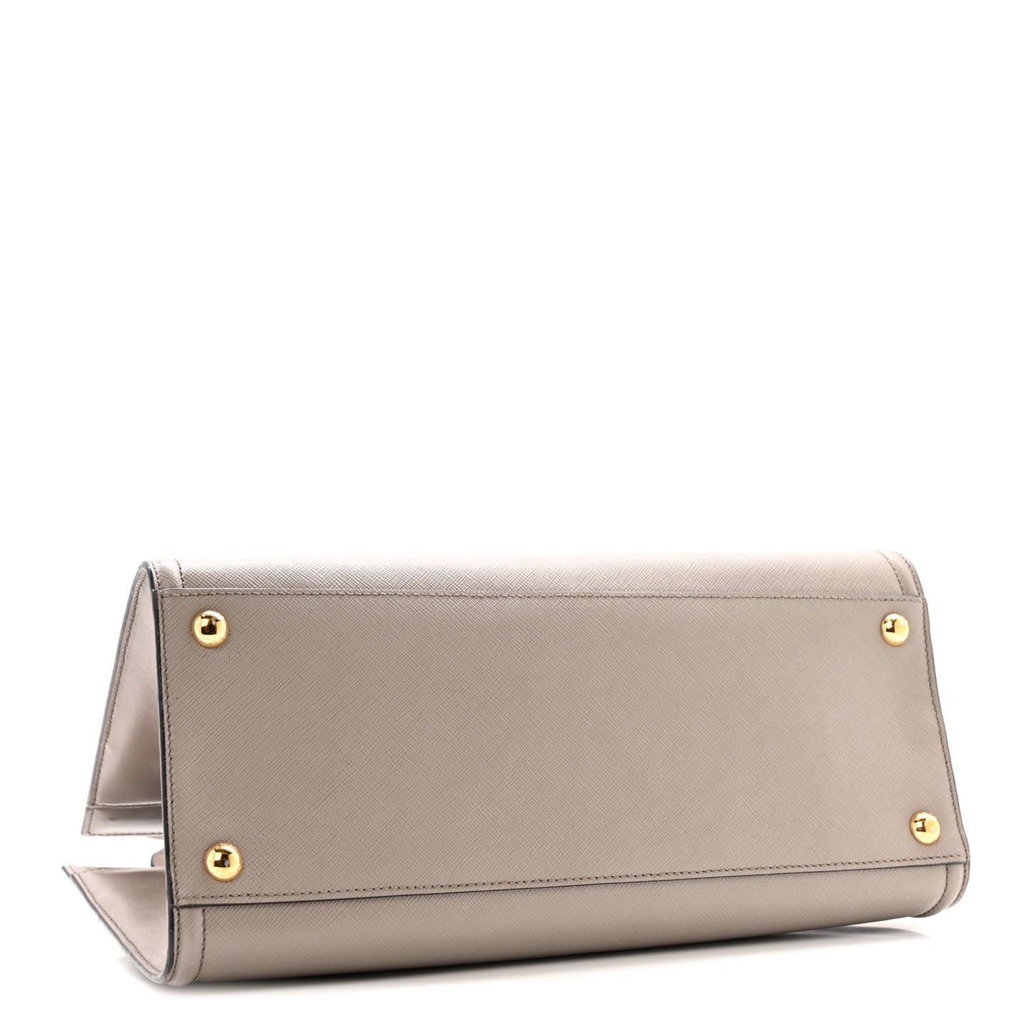 Saffiano Soft Calfskin Tote Argilla