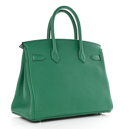 Hermes Togo Verso Birkin 30 Vert Vertigo Vert Fonce 3 of 9