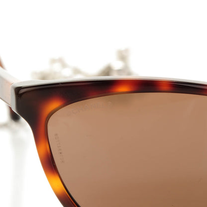 Chanel Acetate Fantasy Pearl Cat Eye Sunglasses 5341-H Tortoise 7 of 8