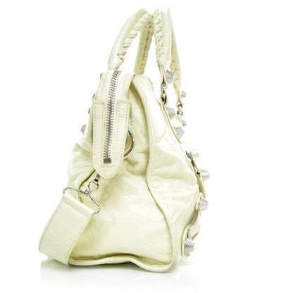 Balenciaga Agneau Giant 21 Silver Hardware CIty White 5 of 10