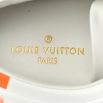 Louis Vuitton Calfskin Womens Frontrow Sneakers 37.5 White 8 of 12