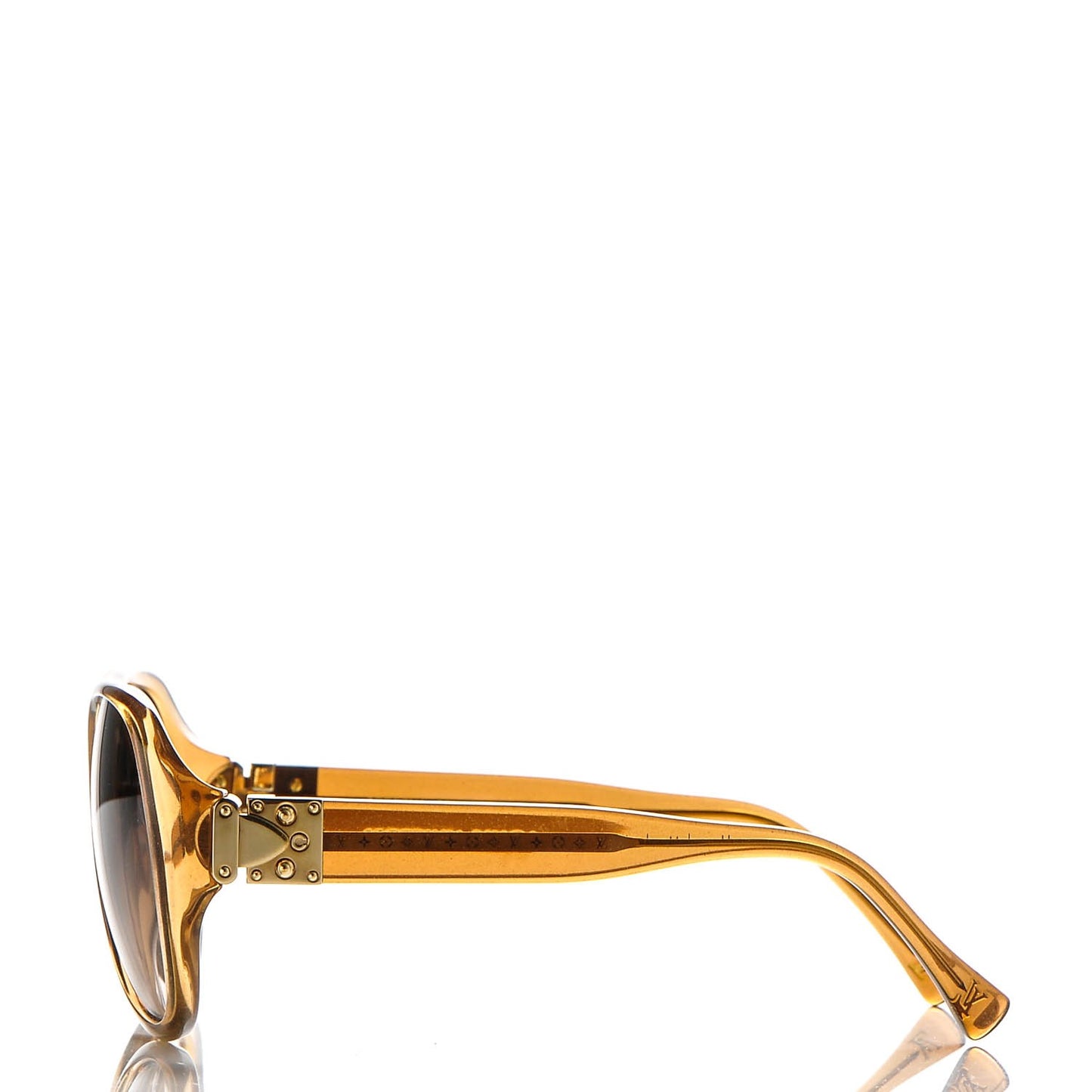 Acetate Soupcon Oversized Sunglasses Z0283W Glitter Honey