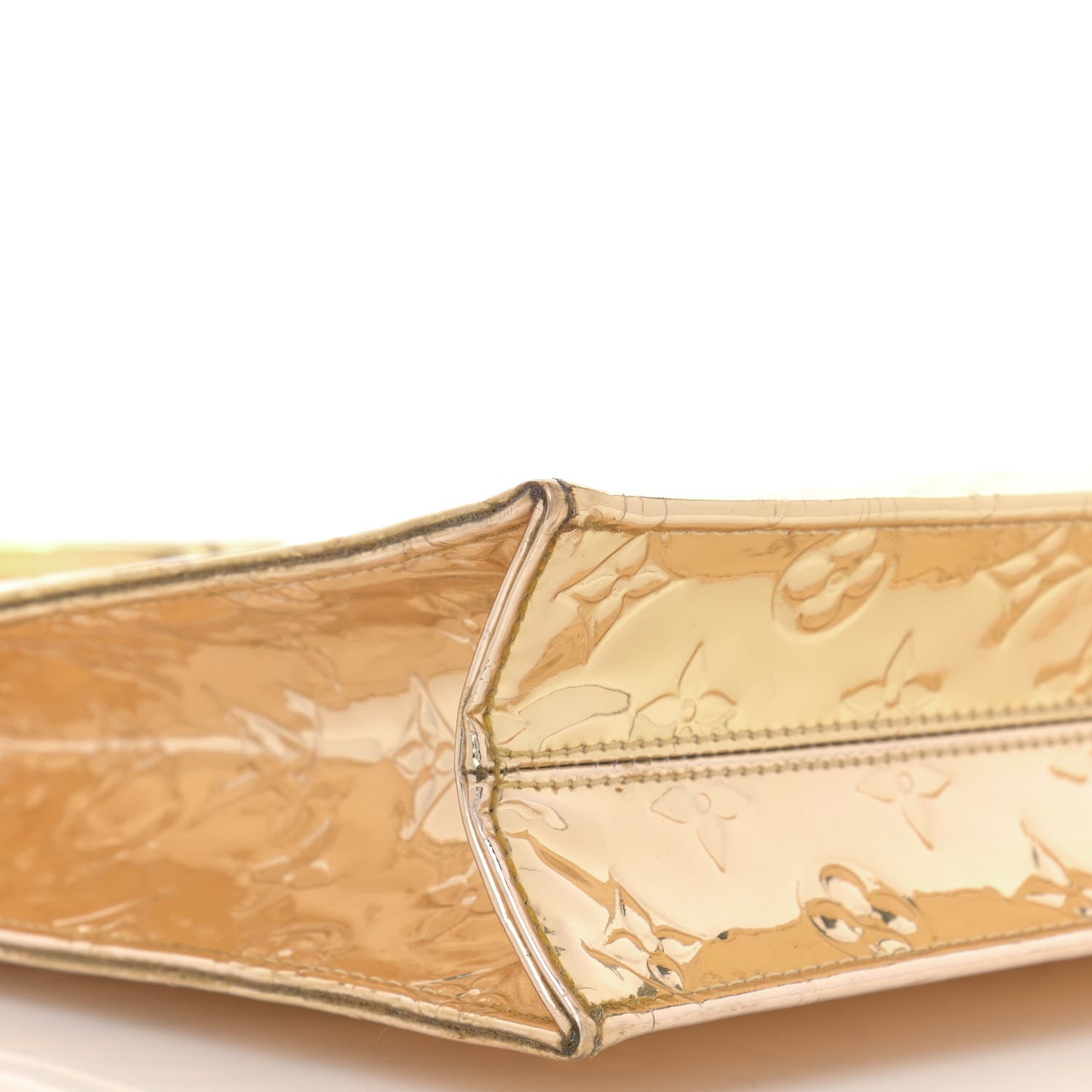 Louis Vuitton Monogram Miroir Sac Plat Gold 8 of 13