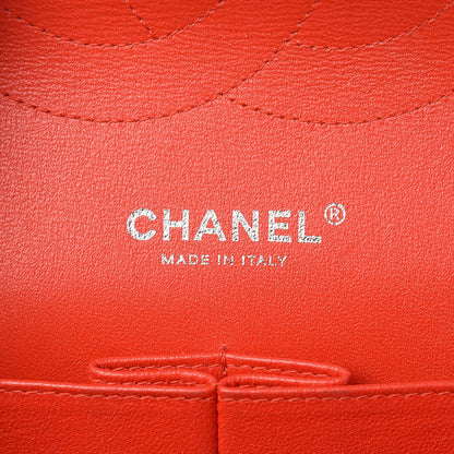 Chanel Patent Quilted Jumbo Double Flap Dark Red 6 of 14