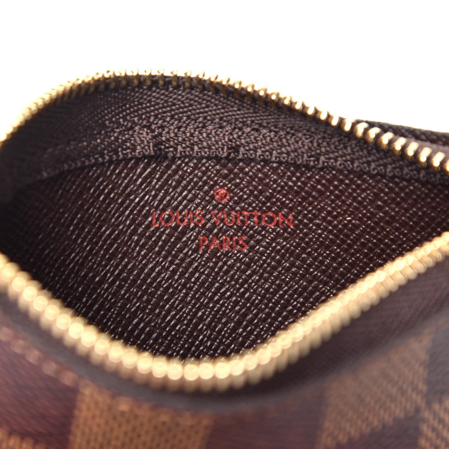 Damier Ebene Key Pouch