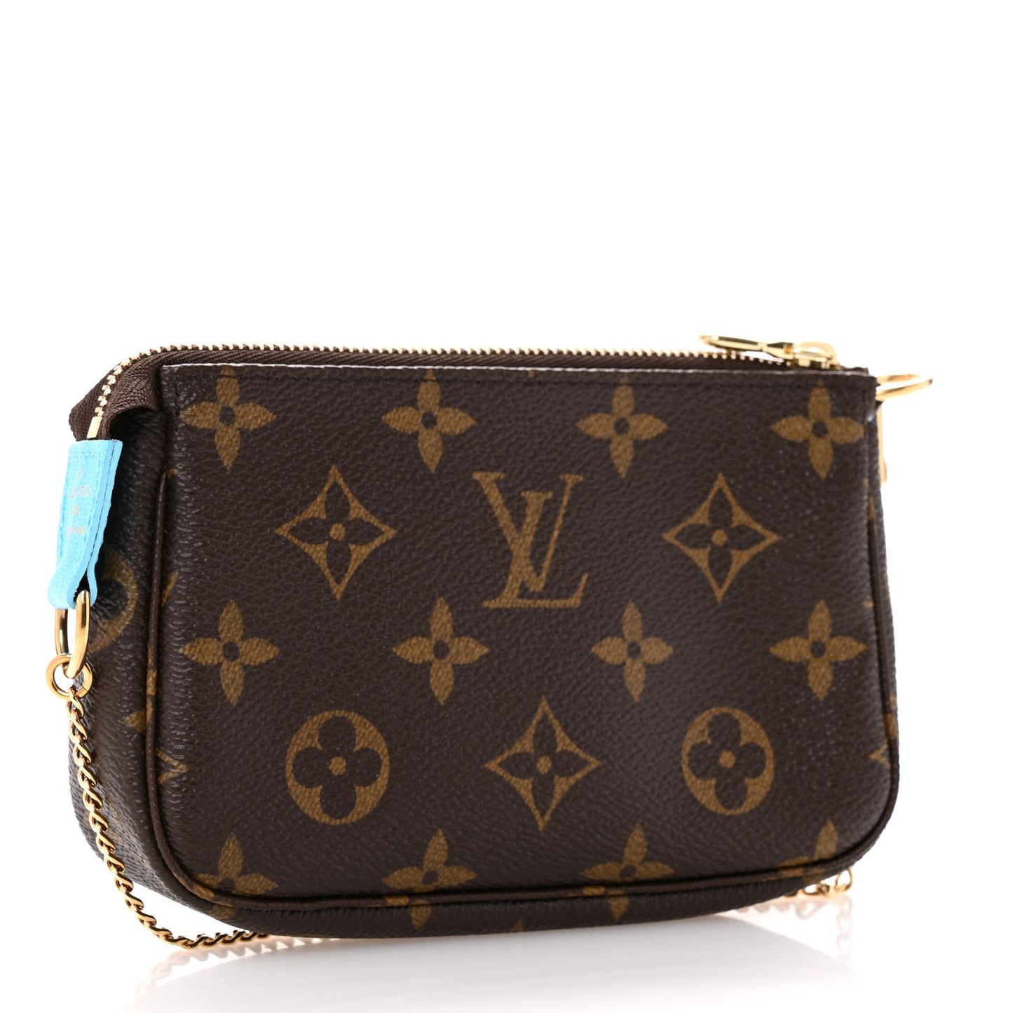 Monogram 2022 Christmas Animation Tokyo Mini Pochette Accessories Blue