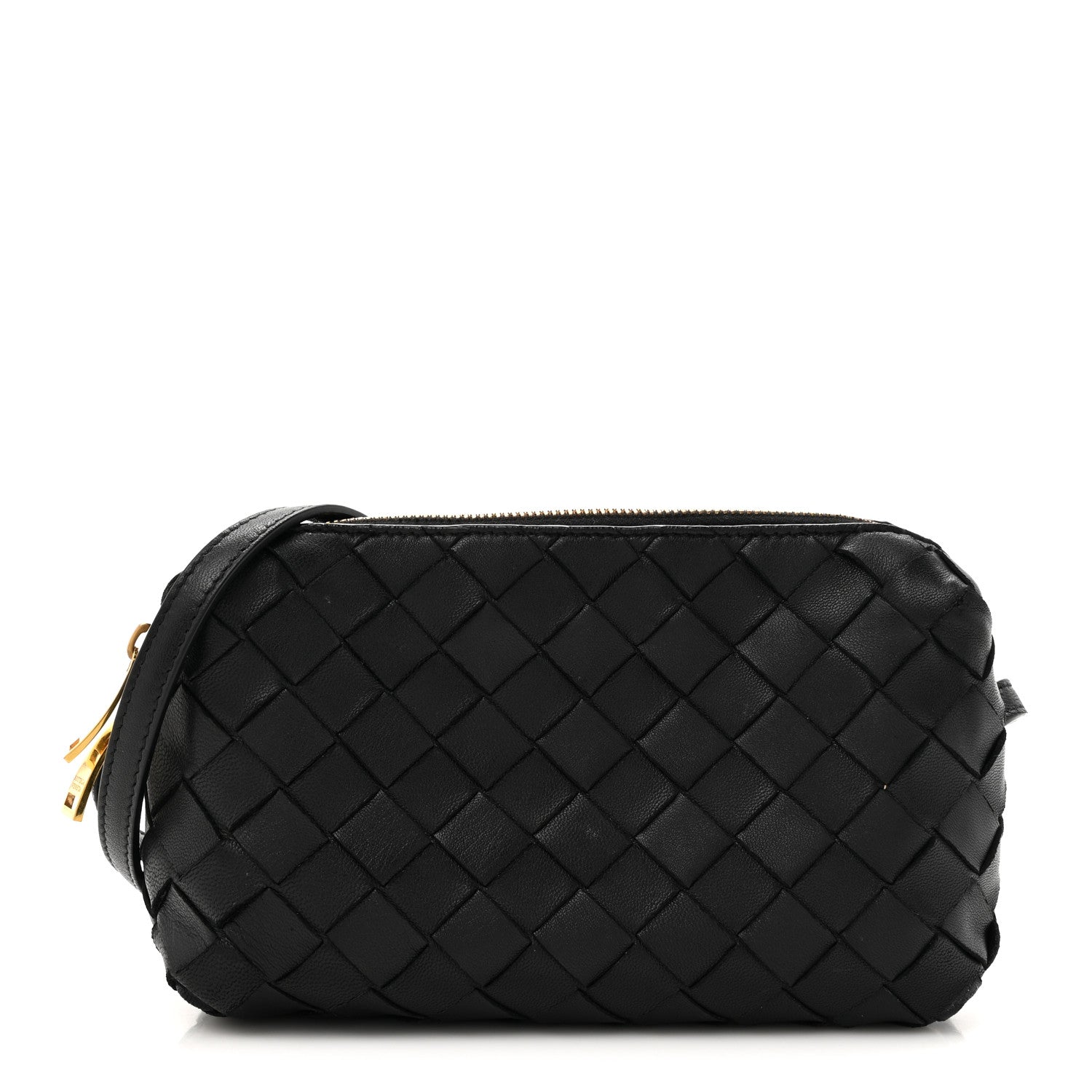 Bottega Veneta Nappa Intrecciato Nodini Mini Crossbody Black 1 of 11