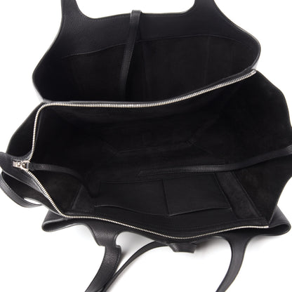 Celine Baby Grained Calfskin Small Tri-Fold Bag Black 5 of 9