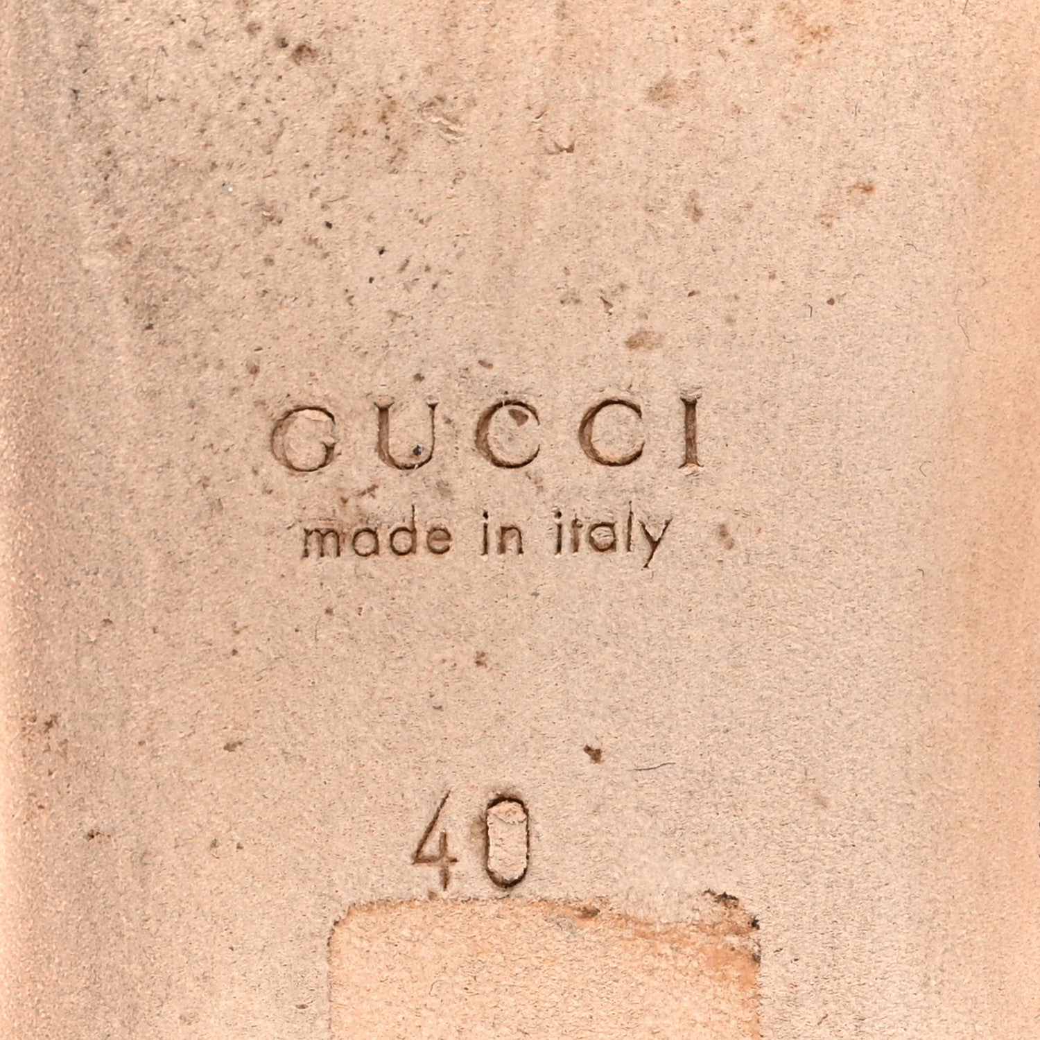Gucci GG Monogram Horsebit Ballet Flats 40 Rosso Ancora 8 of 9