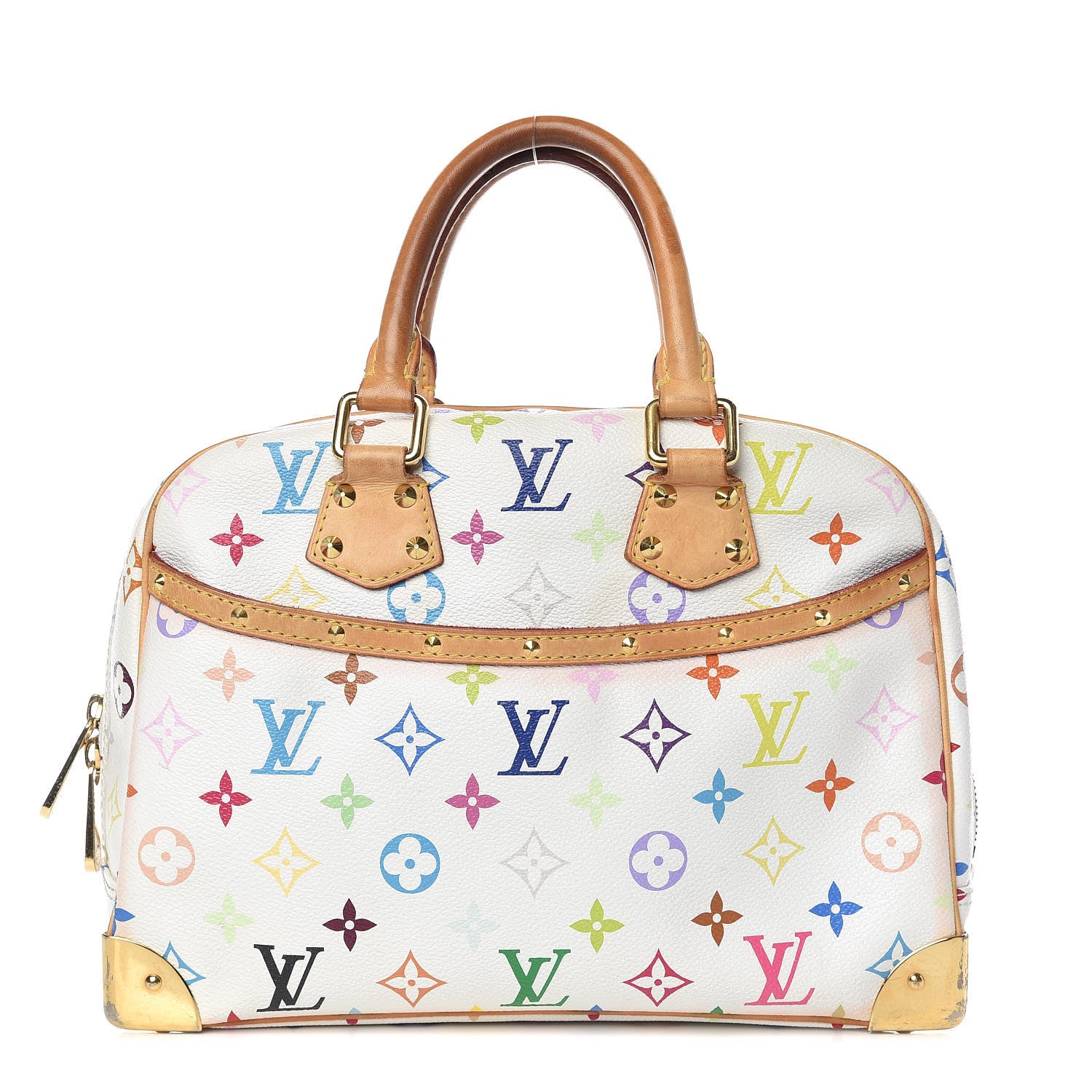 Louis Vuitton Monogram Multicolor Trouville White 1 of 21