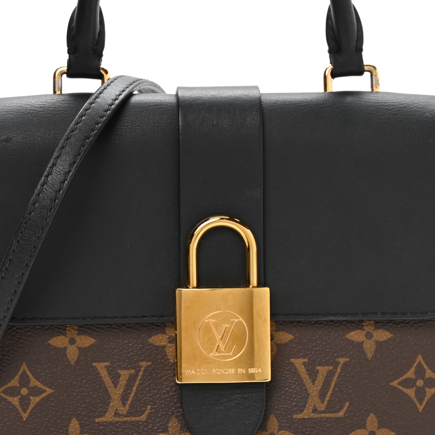 Louis Vuitton Monogram Locky BB Black 8 of 10