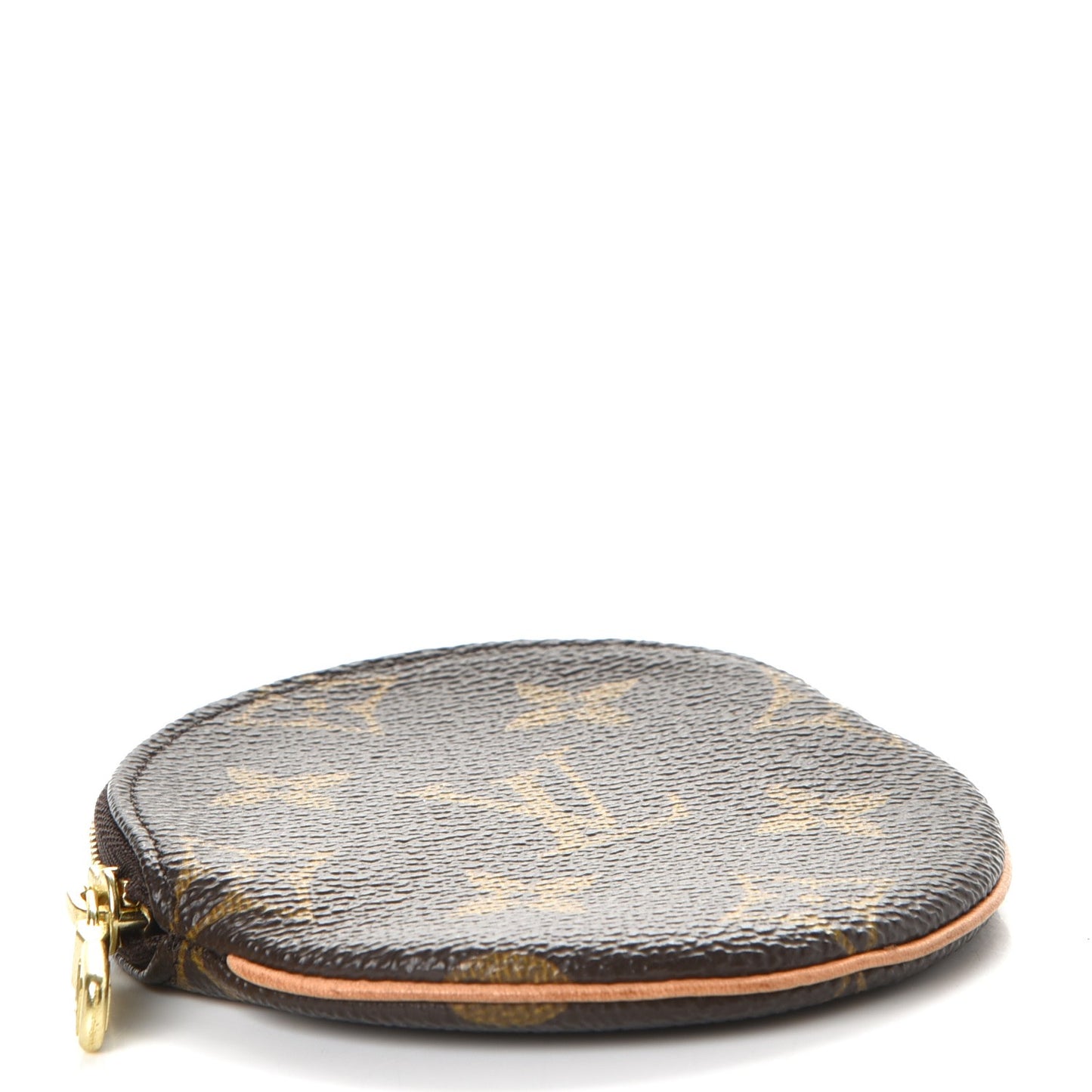 Monogram Round Coin Purse