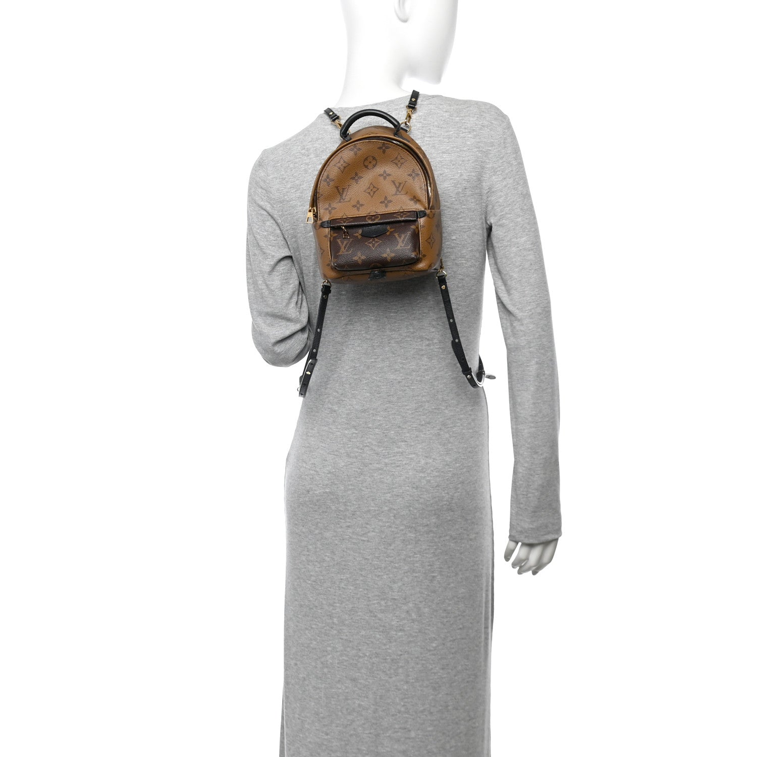 Louis Vuitton Reverse Monogram Palm Springs Backpack Mini 2 of 10