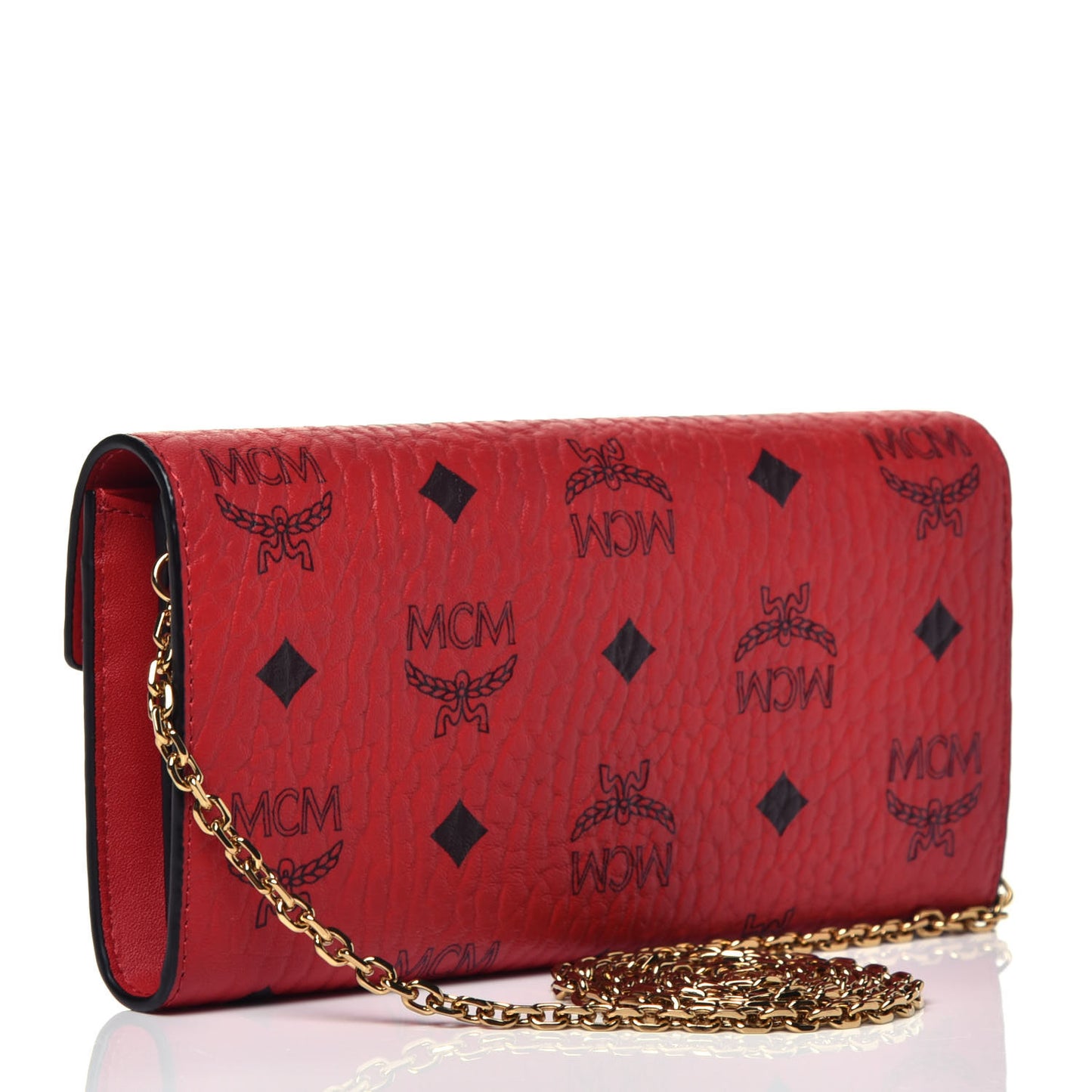 Visetos Patricia Wallet On Chain Ruby Red