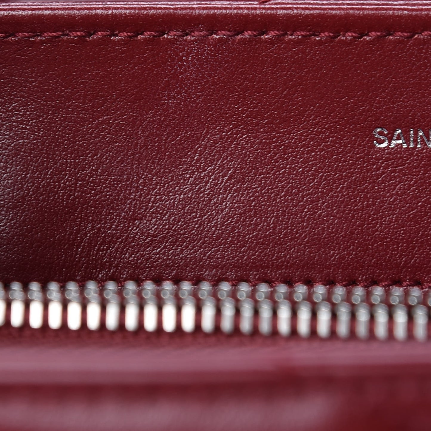 Calfskin Y Quilted Monogram Small Loulou Chain Satchel Palissandre