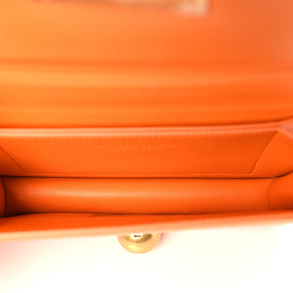 Bottega Veneta Spazzolato Calfskin Classic BV Classic Bag Orange 5 of 8