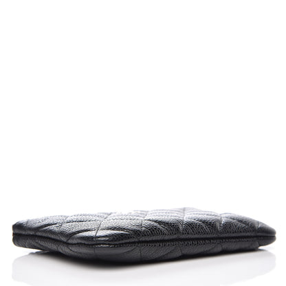 Chanel Caviar Quilted Small Cosmetic Case Black 4 of 8