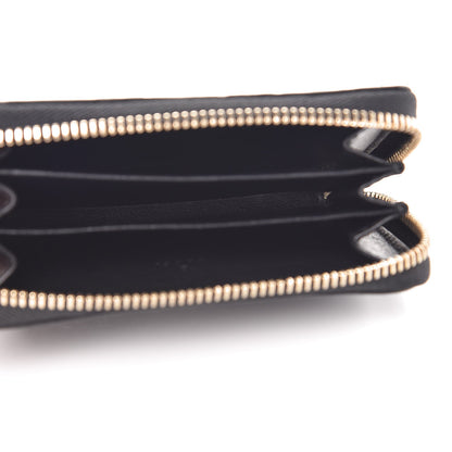 Gucci Guccissima Zip Around Card Case Black 5 of 7