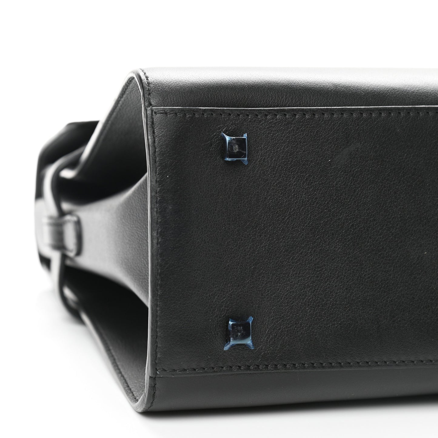 Smooth Calfskin GM Tempete Satchel Black