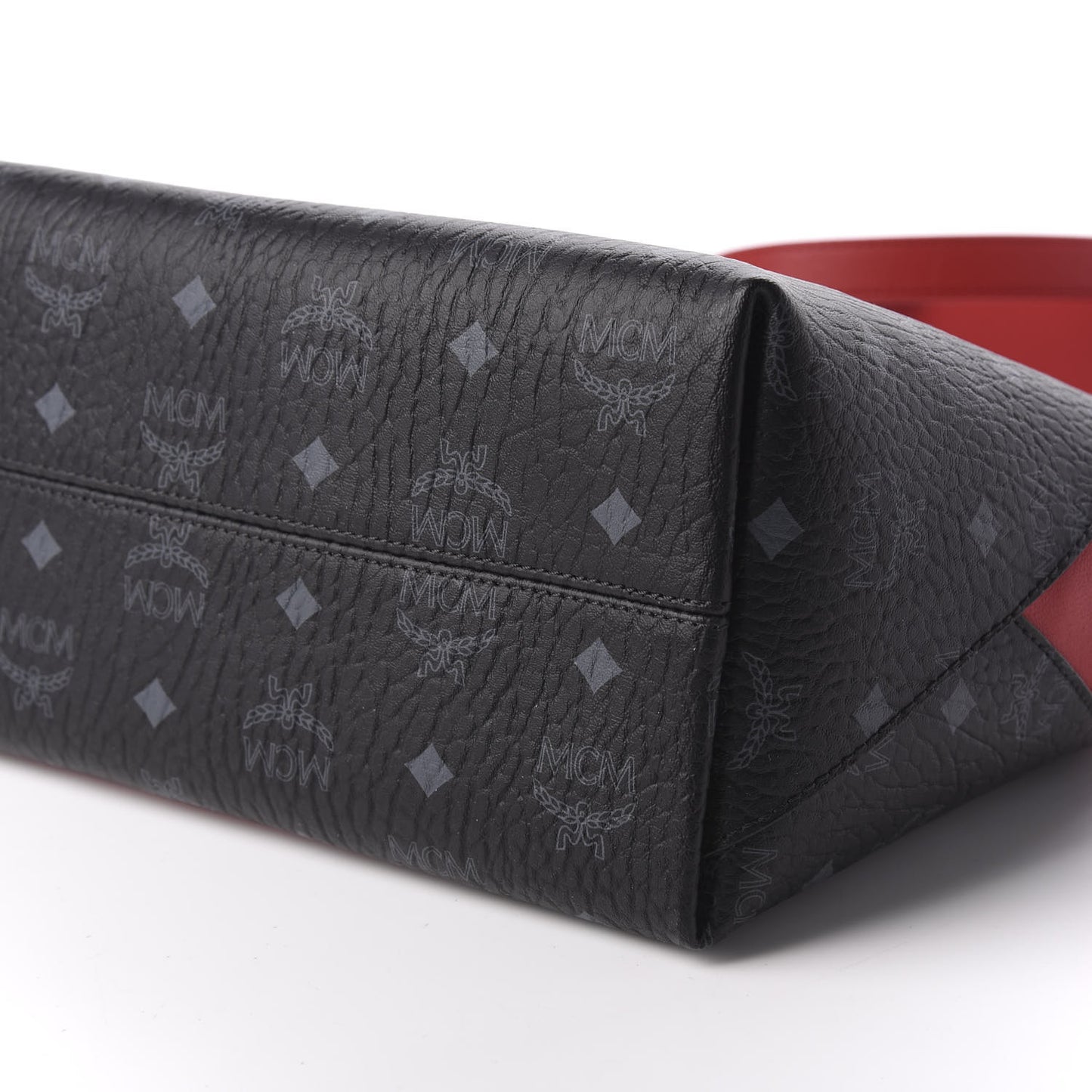 Visetos Medium Klara Hobo Red Black