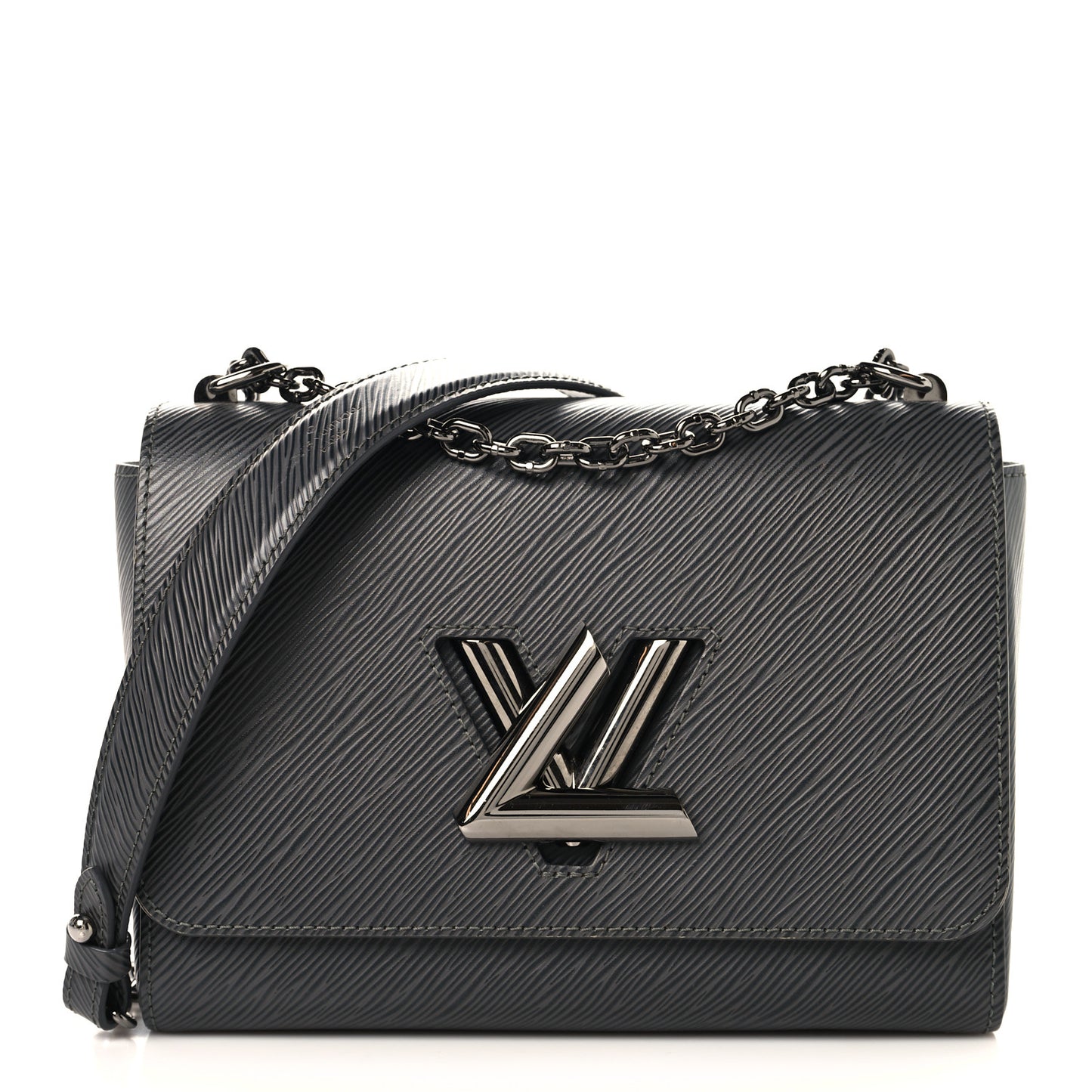 Epi Twist Shoulder Bag MM Etain