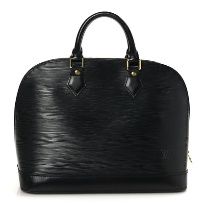 Louis Vuitton Epi Alma PM Black 1 of 11