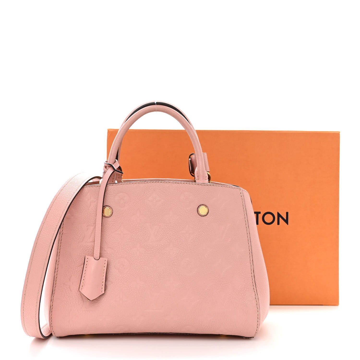 Louis Vuitton Empreinte Montaigne BB Rose Poudre 11 of 13