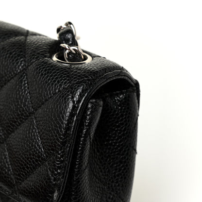 Chanel Caviar Quilted East West Flap Black 15 of 21