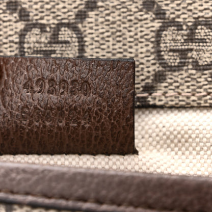 Gucci GG Supreme Monogram Neo Vintage Web Belt Bag Brown 7 of 10