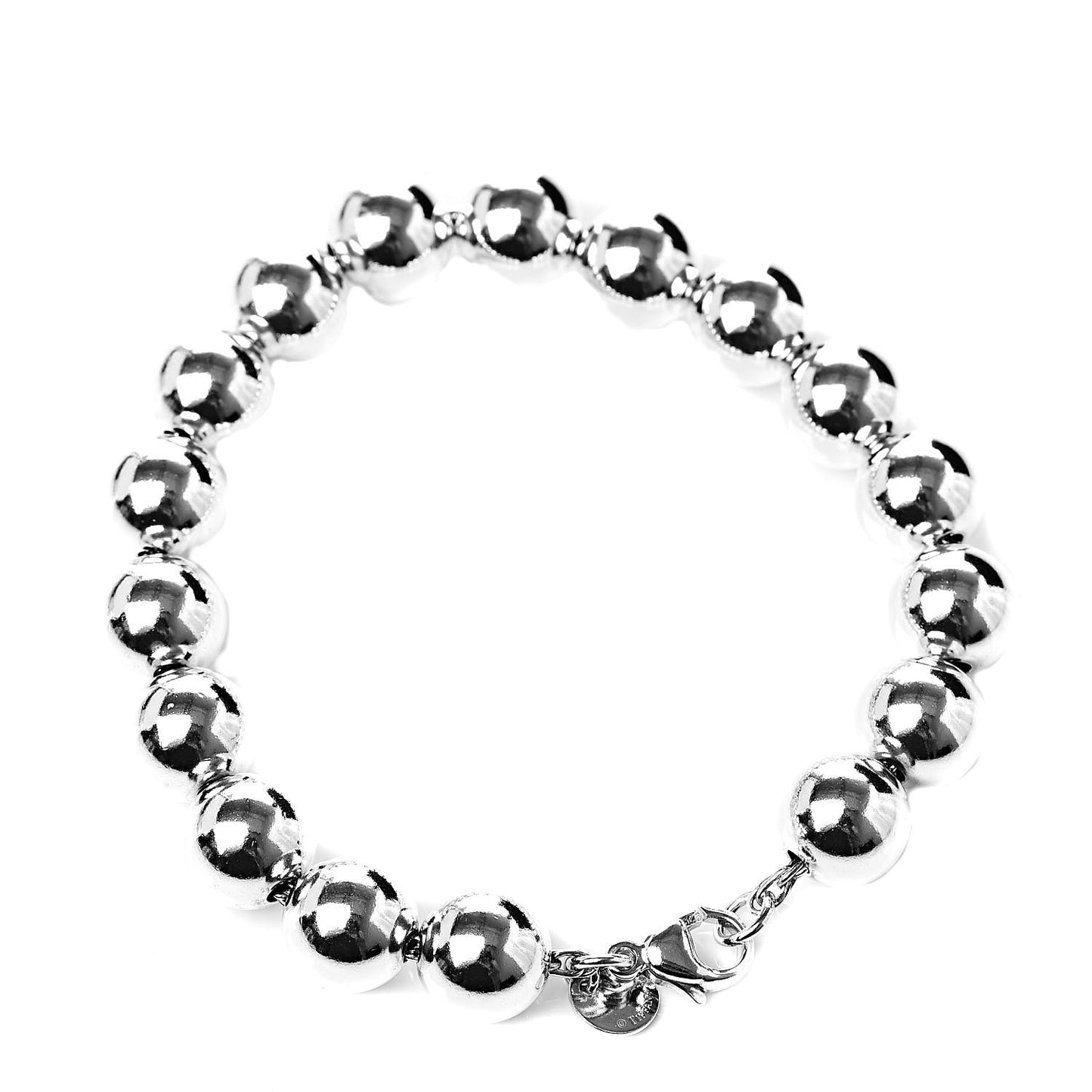 Sterling Silver 10mm HardWear Ball Bracelet