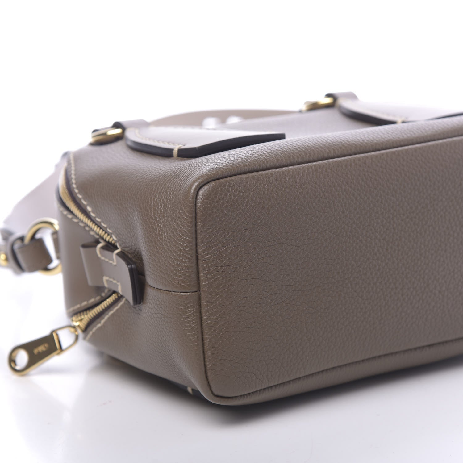Chloe Calfskin Small Daria Army Green 9 of 10