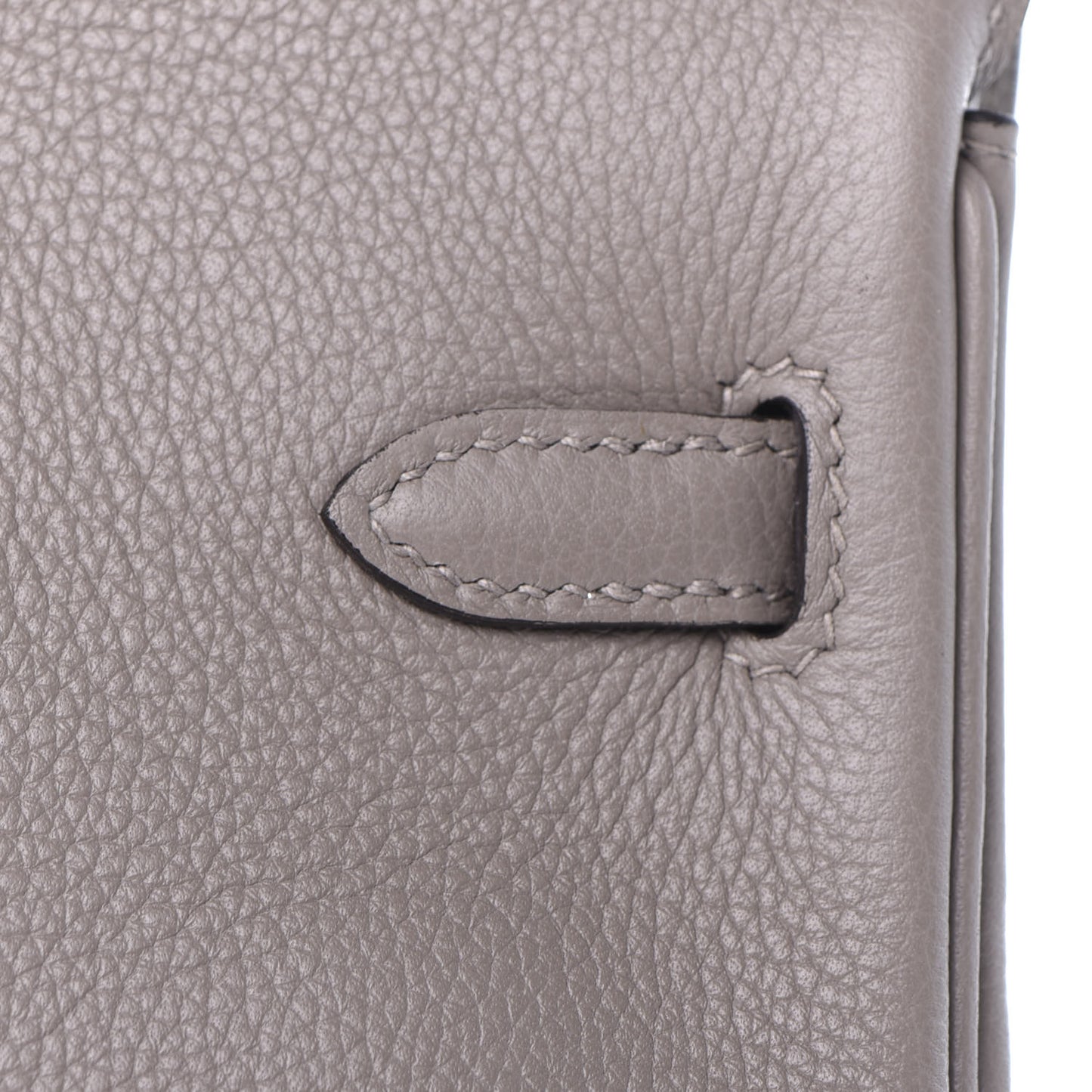 Taurillon Novillo Birkin 25 Gris Asphalte