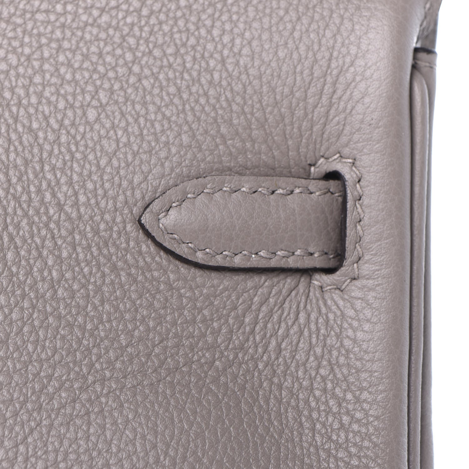 Hermes Taurillon Novillo Birkin 25 Gris Asphalte 9 of 34