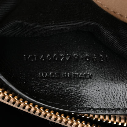 Saint Laurent Lambskin Matelasse Chevron Monogram Medium College Bag Greyish Browm 7 of 12