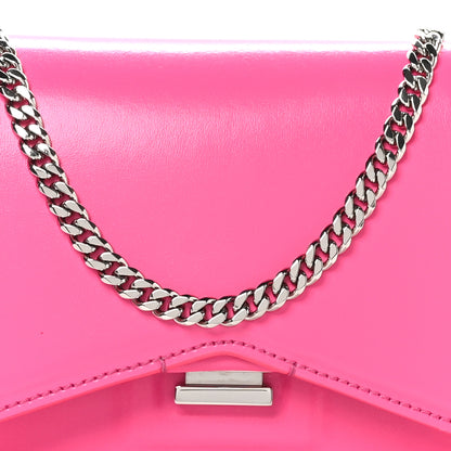 Givenchy Calfskin Bow Cut Chain Wallet Fuchsia 8 of 10