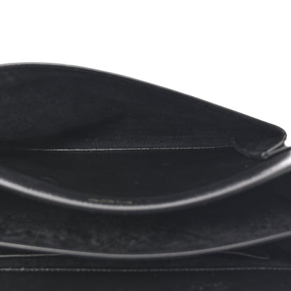 Saint Laurent Calfskin Large Monogram Monochrome Sunset Black 5 of 13