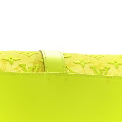 Louis Vuitton Monogram Fluo See Through Keepall Bandouliere 50 Yellow 25 of 31