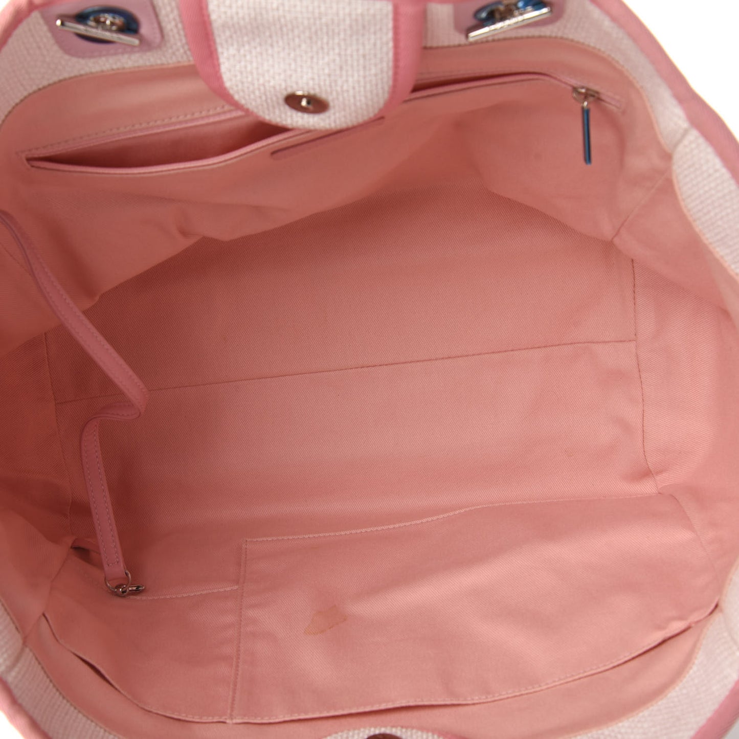Canvas Medium Deauville Tote Pink