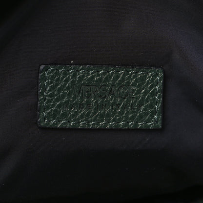 Versace Calfskin Sling Bag Dark Green 5 of 7