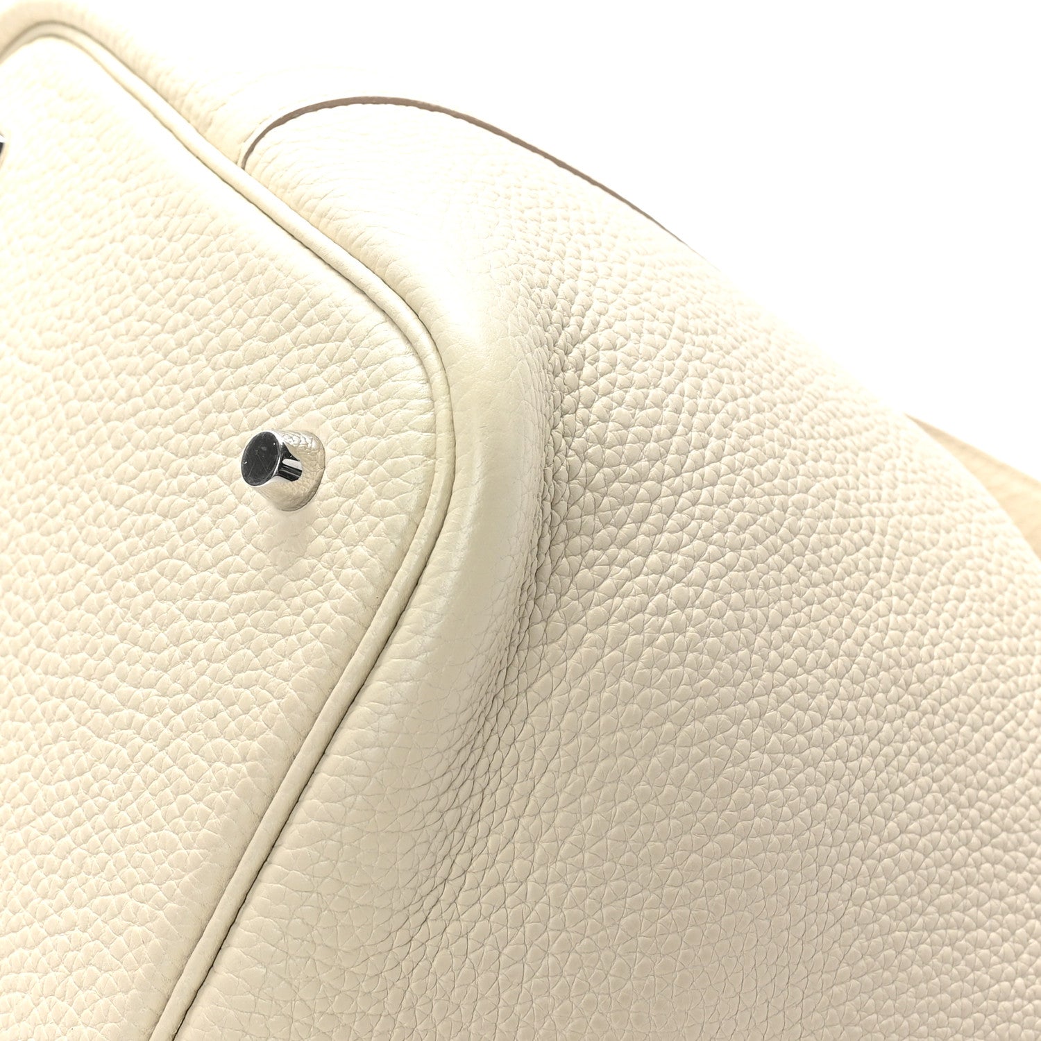 Hermes Taurillon Clemence Picotin Lock 22 MM Beton 10 of 12