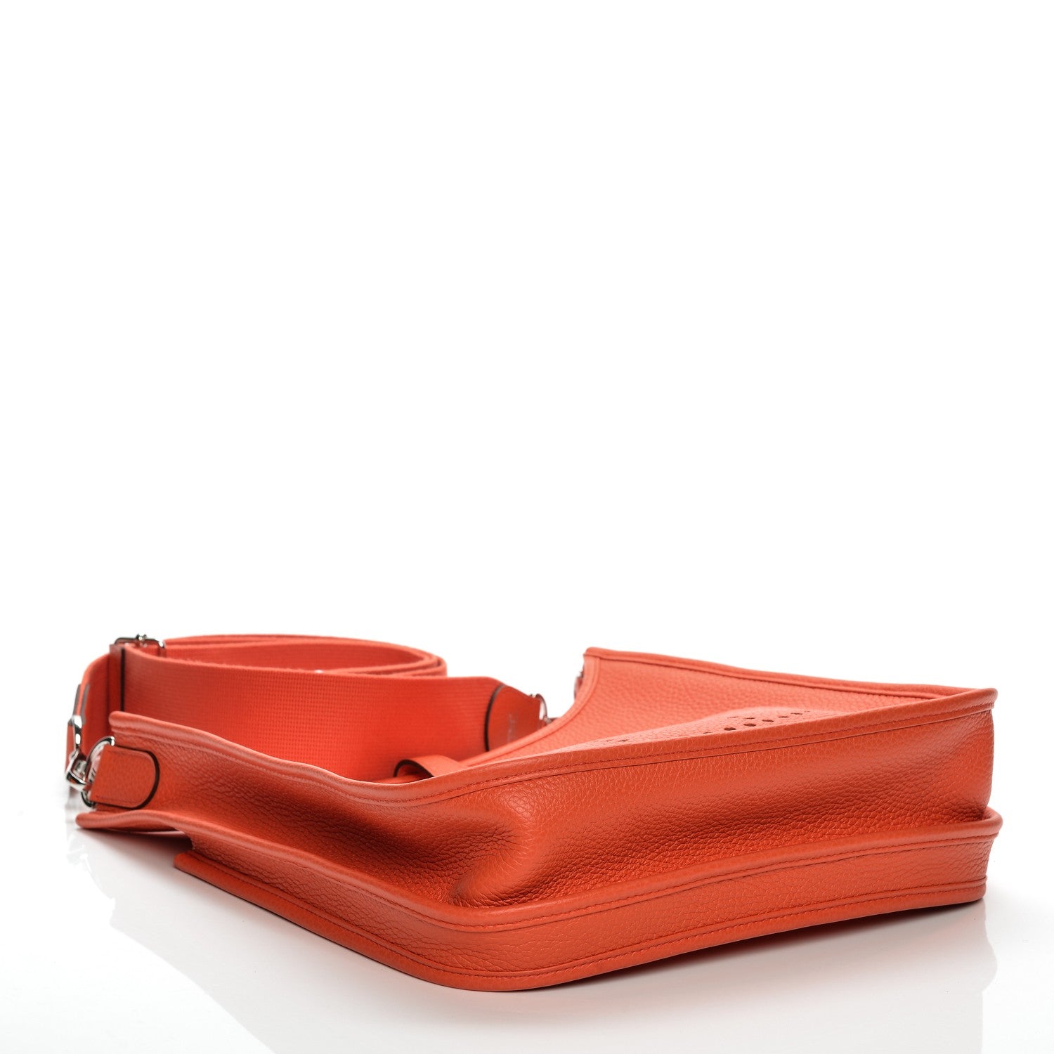Hermes Taurillon Clemence Evelyne III PM Orange Poppy 4 of 8