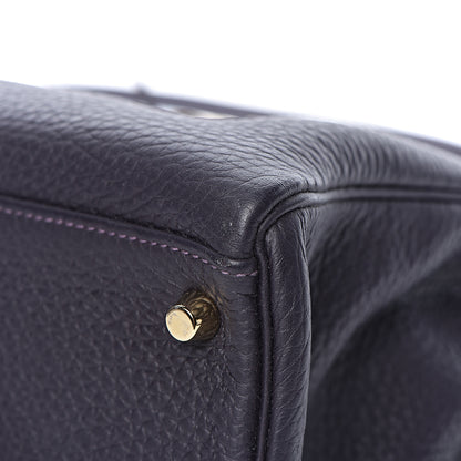 Hermes Taurillon Clemence Kelly Retourne 35 Raisin 43 of 46