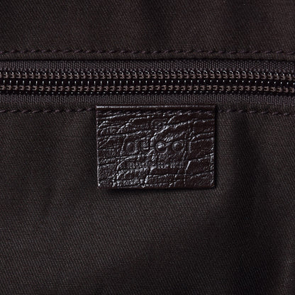Gucci GG Plus Monogram Web Carry On Duffle Bag Ebony 6 of 14