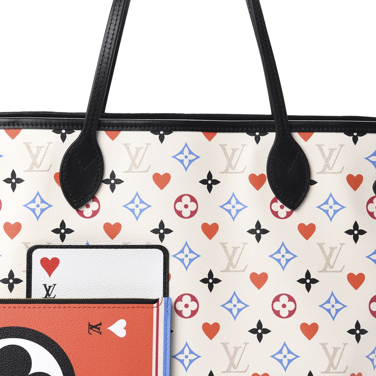 Louis Vuitton Game On Neverfull MM White 8 of 10