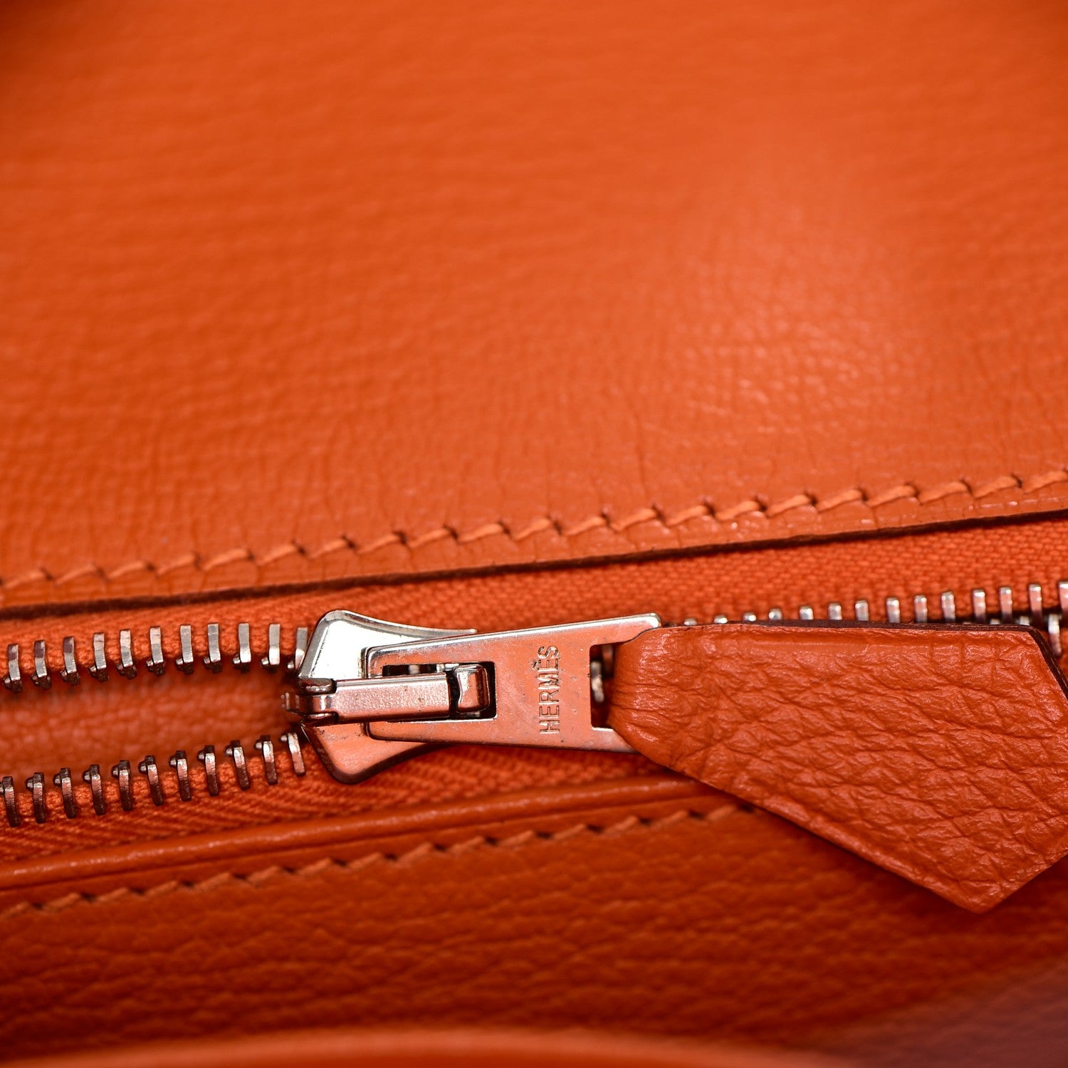 Hermes Togo Birkin 25 Orange 13 of 30